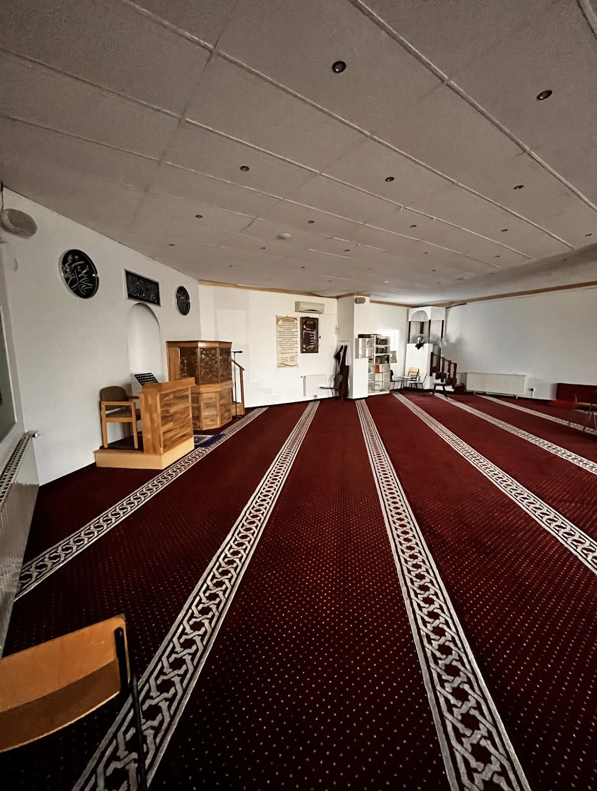 Moschee von innen vorne 